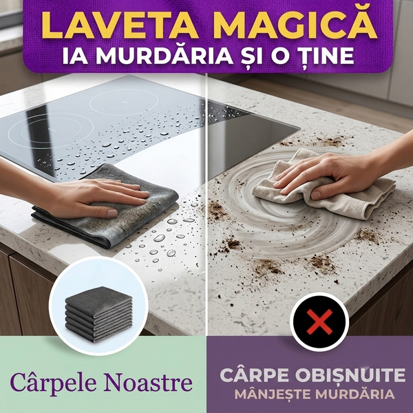 Lavetele Magice din Microfibră