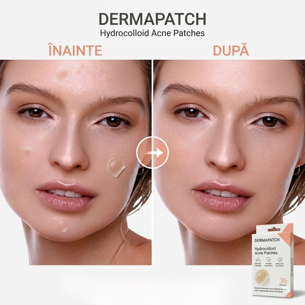 Plasturi pentru Acnee┃DermaPatch