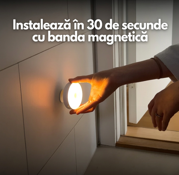 Lumină LED cu Senzor de Mișcare