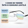 Ochelari 3 în 1 pentru aproape și departe