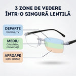 Ochelari 3 în 1 pentru aproape și departe