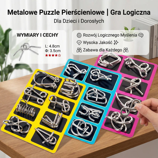 Set Puzzle Metalic Magic
